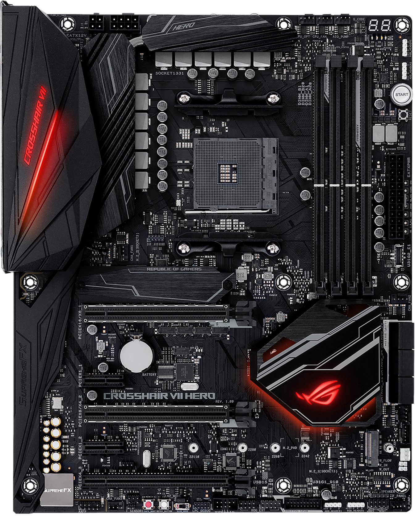 Asus crosshair clearance vi hero motherboard